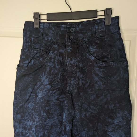 Z Cavaricci Vintage 90's High Waist Acid Wash Boot Cut Pants Sz 28 | Grunge| EUC - Picture 2 of 8